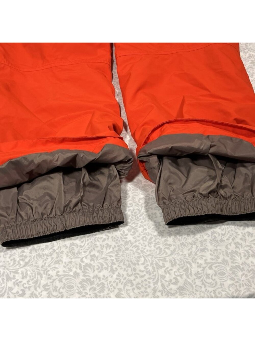 Men’s Medium Ski Pants The North Face HyVent Orange Snowboarding - Picture 8 of 16
